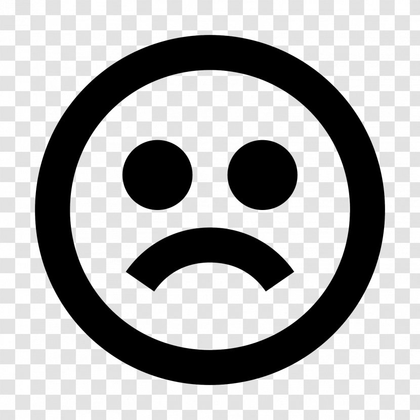 Sadness Smiley Face - Sad Transparent PNG