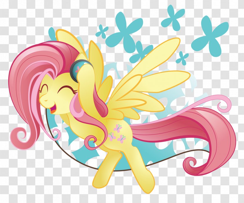 Fluttershy Rainbow Dash Rarity Twilight Sparkle Pony - Fan Art - Little Transparent PNG