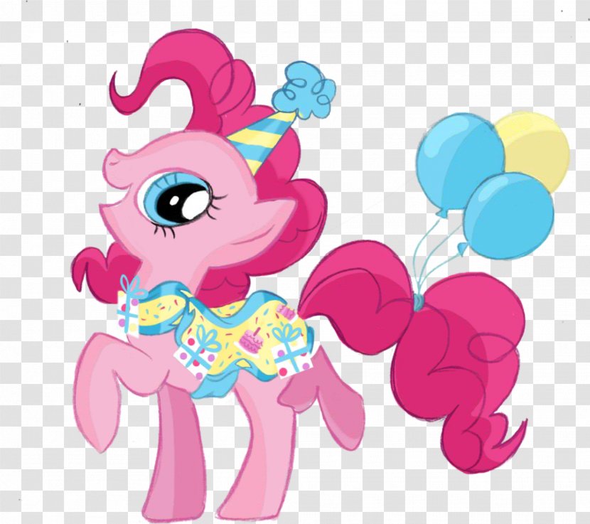 Pony Pinkie Pie Twilight Sparkle Rarity Applejack - Watercolor - Pink Party Transparent PNG