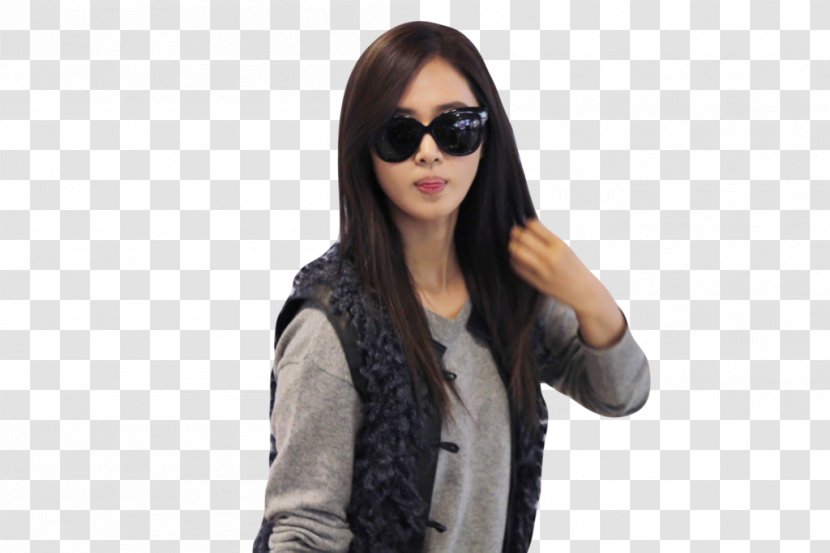 Sunglasses Long Hair Fashion Outerwear Jacket - Vision Care - People Transparent PNG