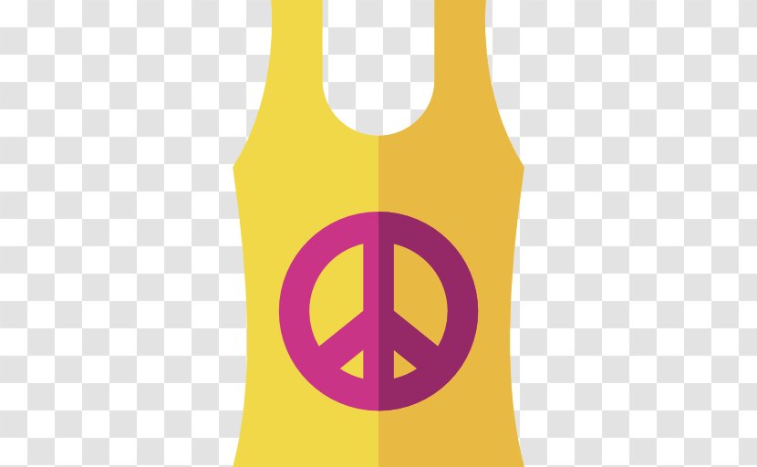 Peace Symbols Sleeve - Neck - Design Transparent PNG