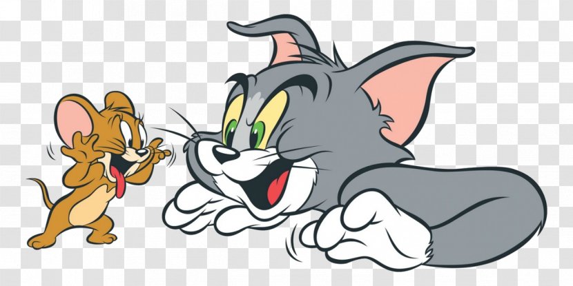 Tom Cat Jerry Mouse Nibbles And In Fists Of Furry - Flower Transparent PNG