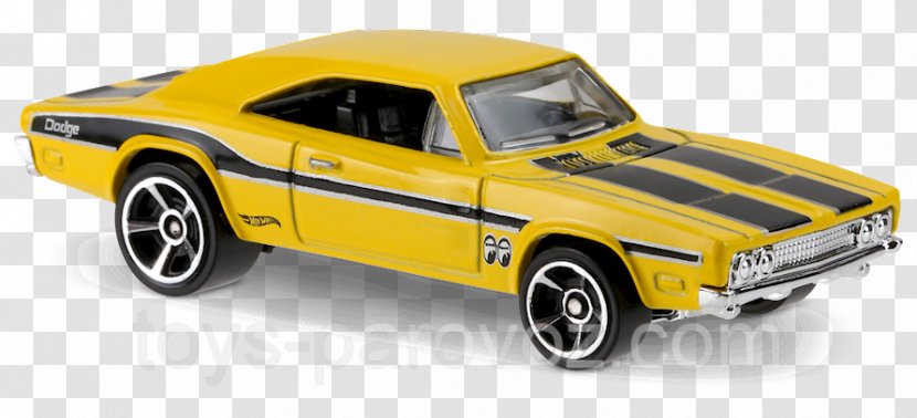 Car Dodge Charger Daytona Challenger Viper - Yellow - машинки Transparent PNG