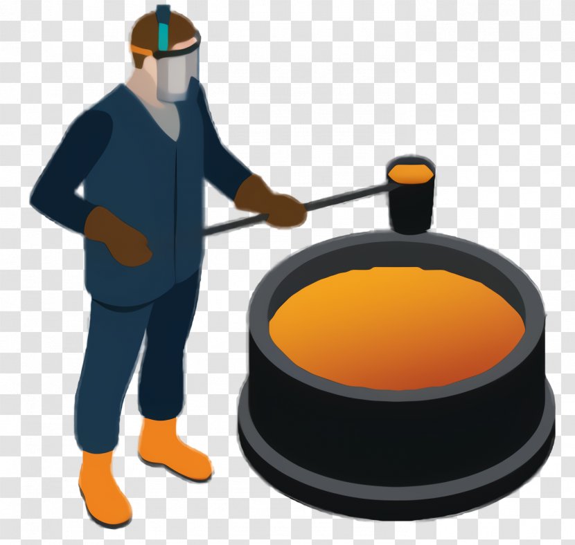 Interview Cartoon - Snow - Food Frying Pan Transparent PNG