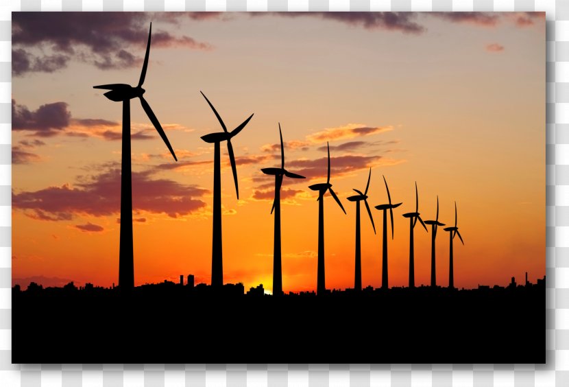 Wind Turbine Windmill Energy Public Utility - Field - Farm Transparent PNG