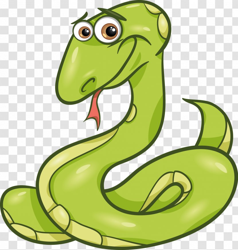 Snake Royalty-free Drawing - Green - Slang Transparent PNG