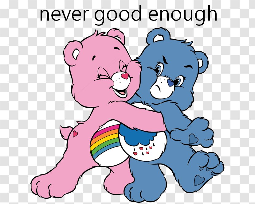 Grumpy Bear Cheer Share Care Bears - Cartoon Transparent PNG