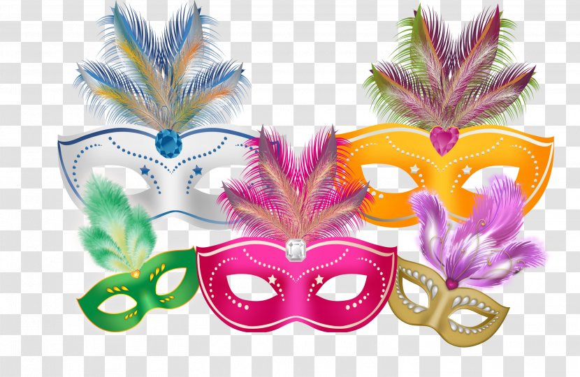 Mask Venice Carnival Disguise Mardi Gras - Fat Thursday Transparent PNG