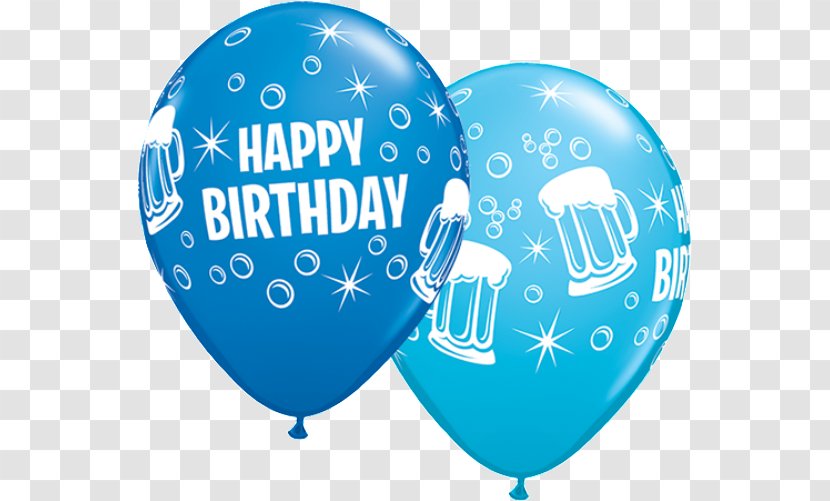 Beer Balloon Birthday Cake Party - Decor Transparent PNG