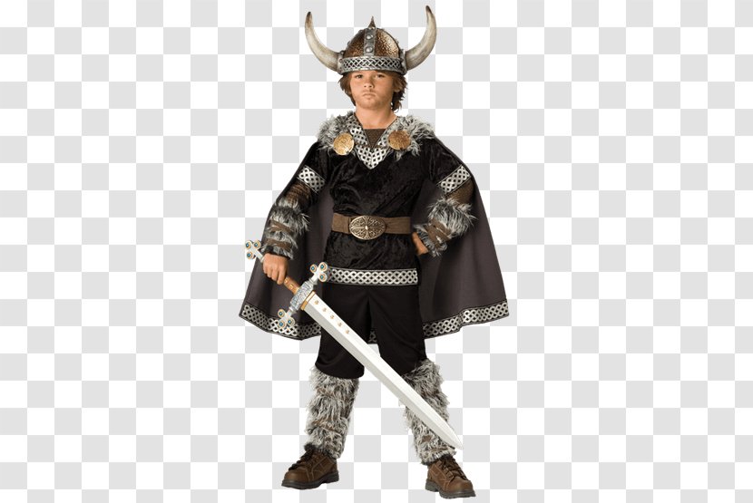 Halloween Costume Child Boy Viking - Party Transparent PNG