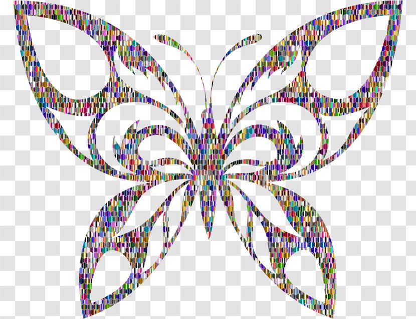 Butterfly Silhouette Clip Art - Invertebrate Transparent PNG
