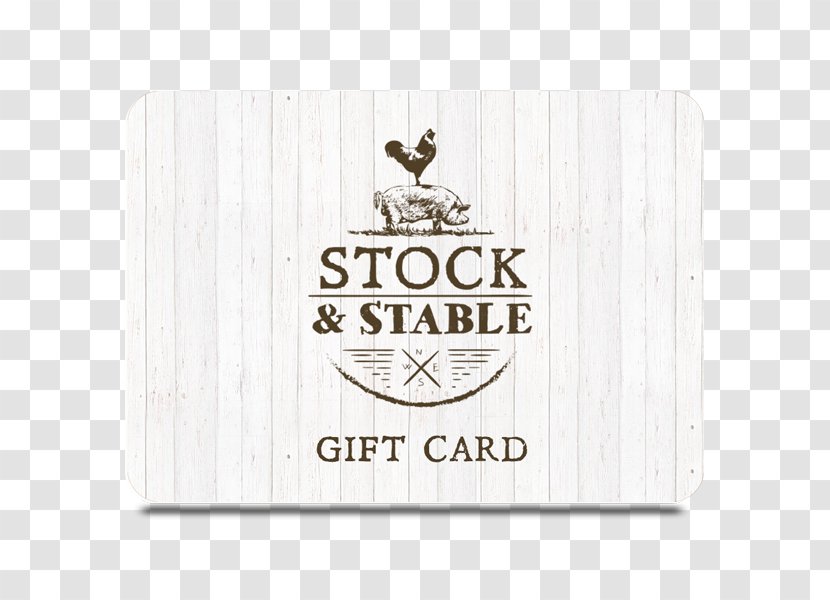 Stock & Stable Van Leer Edwards Insurance Services Restaurant Business - Paper Product - Bonus Card Transparent PNG