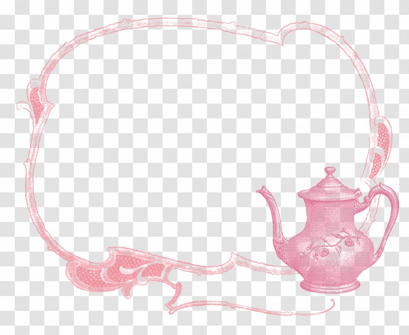 Teapot Picture Frames Teacup Clip Art - Tableware - Vintage Frame Transparent PNG