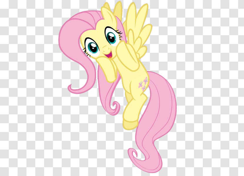 Fluttershy Pony Rainbow Dash Twilight Sparkle Pinkie Pie - Watercolor - My Little Transparent PNG