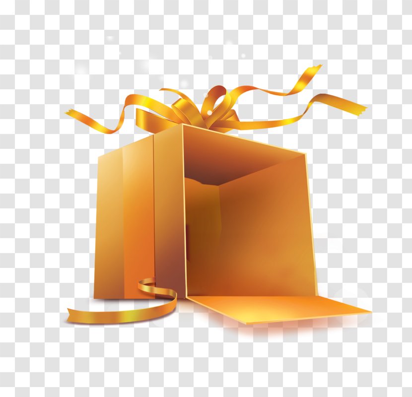 Gift Paper Box - Text - Open The Transparent PNG