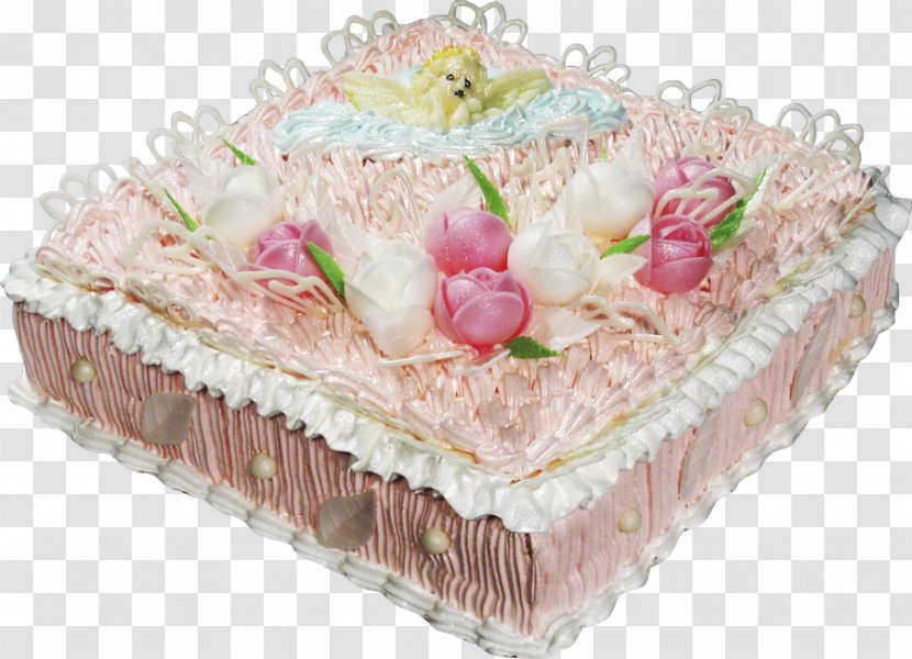 Torte Cream Torta Fruitcake Birthday Cake - Pastry Transparent PNG