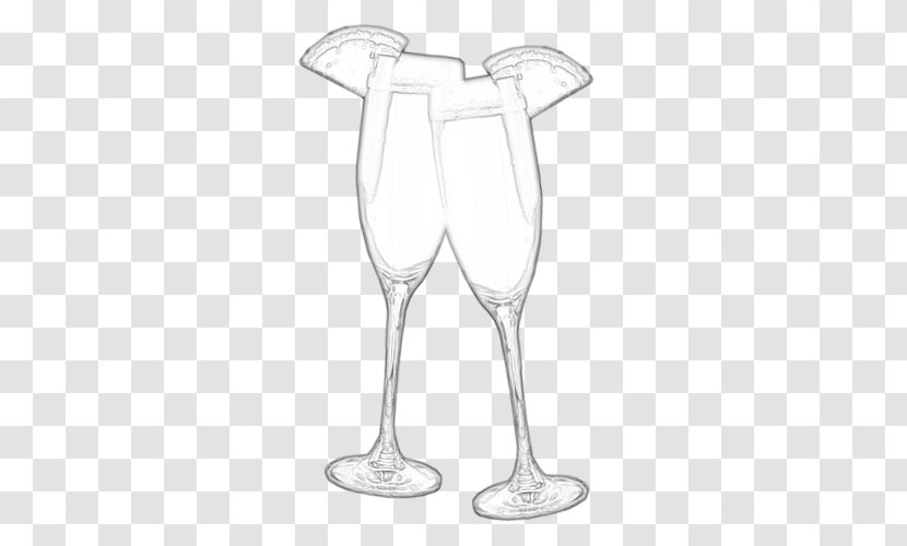 Wine Glass Champagne Martini - Cocktail Transparent PNG