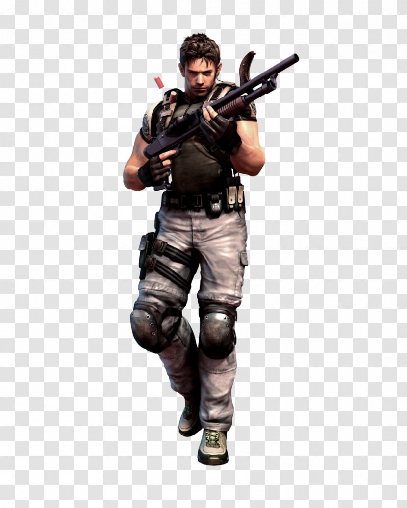 Resident Evil 5 Evil: The Mercenaries 3D 4 Chris Redfield Transparent PNG