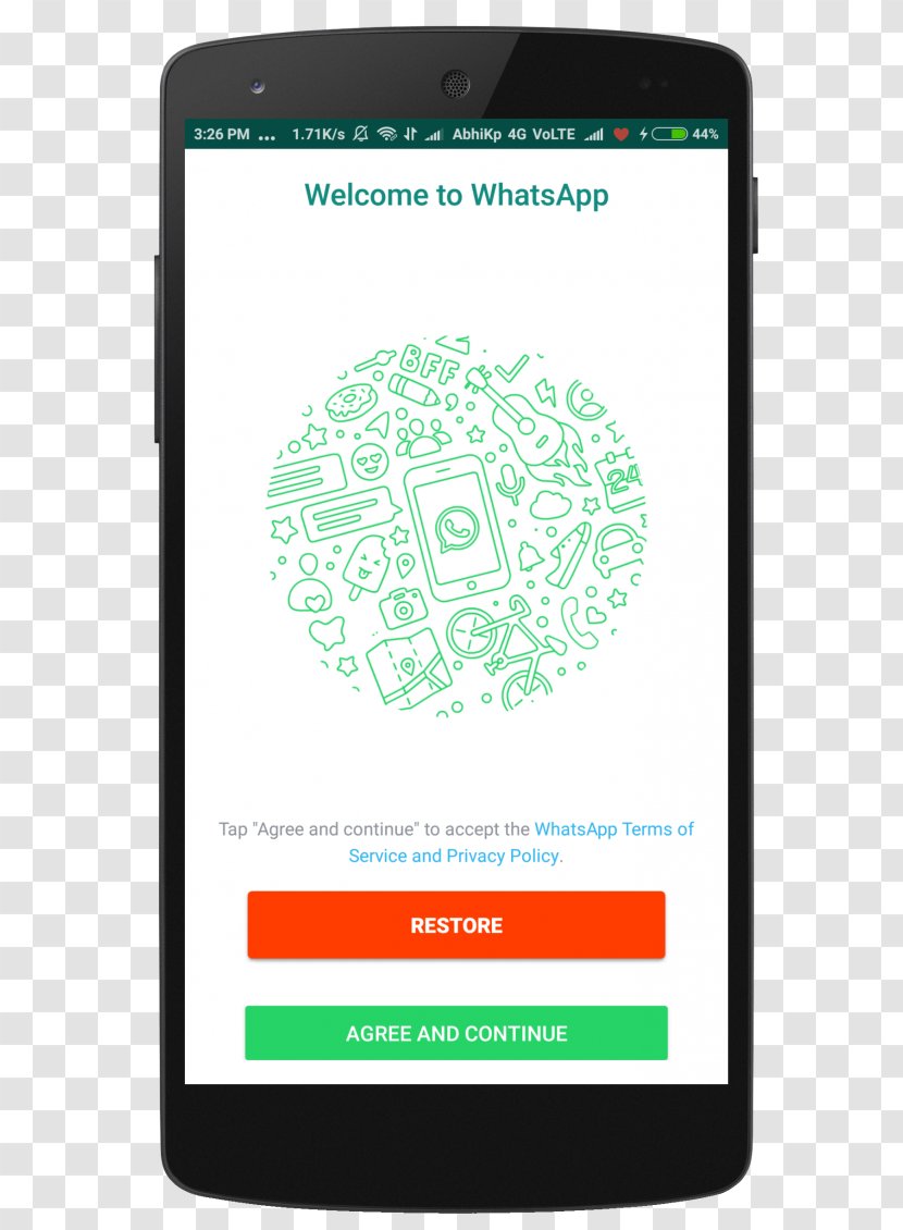 Android WhatsApp Download - Ice Cream Sandwich Transparent PNG
