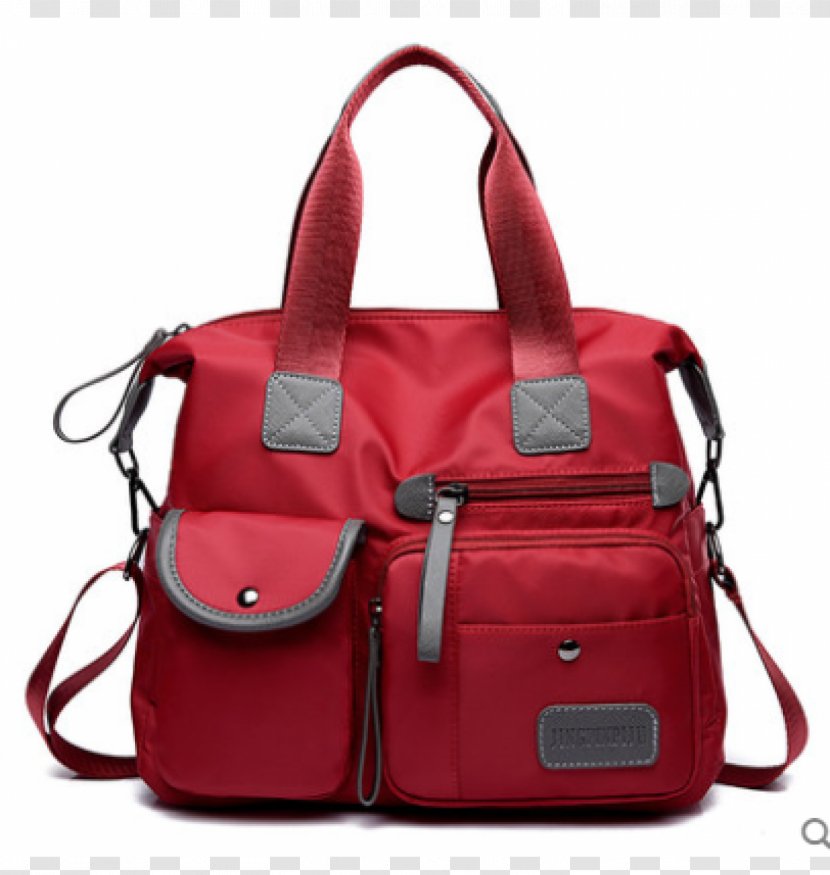 Messenger Bags Handbag Tote Bag Red - Hand Luggage Transparent PNG