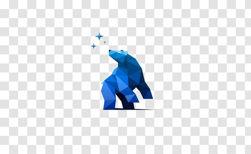 Bear Logo Illustration - Frame - Flat Transparent PNG