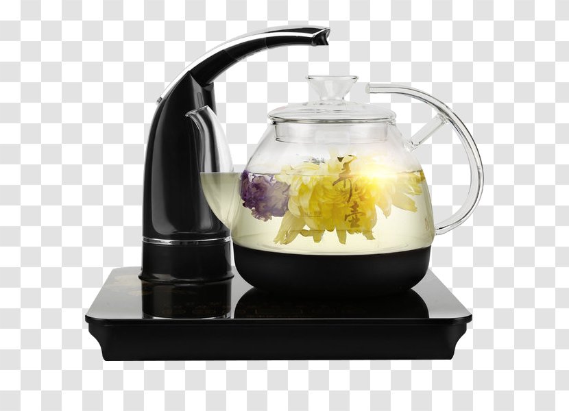 Tea Electric Kettle Electricity Heating - Element - Single Head Transparent PNG