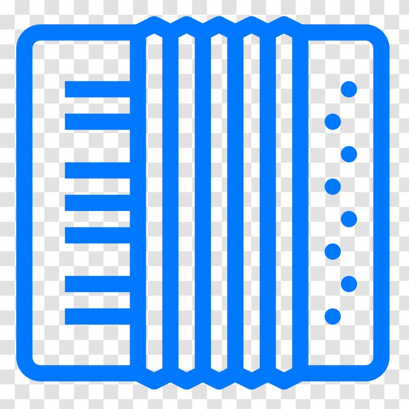 Piano Accordion Font - Frame Transparent PNG