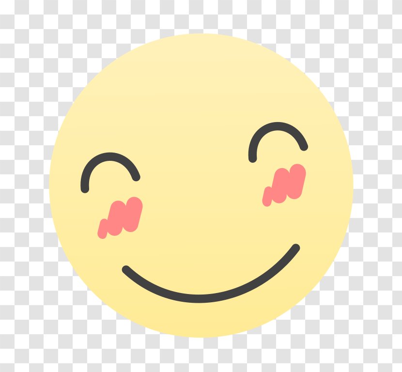 Smiley Embarrassment Emoticon - Emoji Transparent PNG