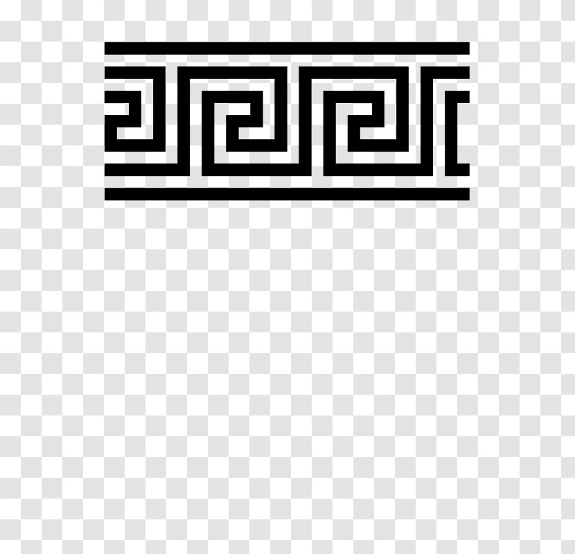 Ancient Greece Meander Greek - Symbol Transparent PNG