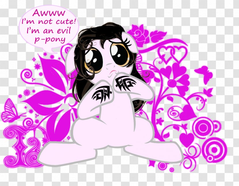 Puppy Evil Demon Pony - Tree - Cute Moon Transparent PNG