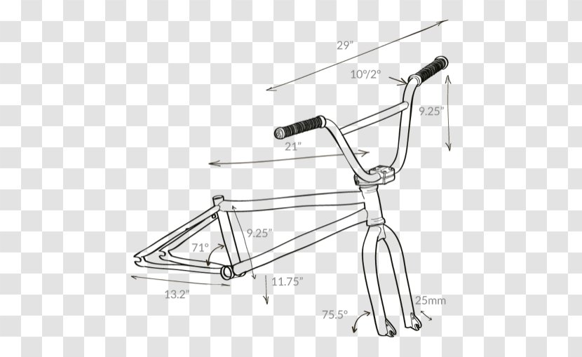 Bicycle Frames BMX Bike Freestyle - Automotive Design Transparent PNG