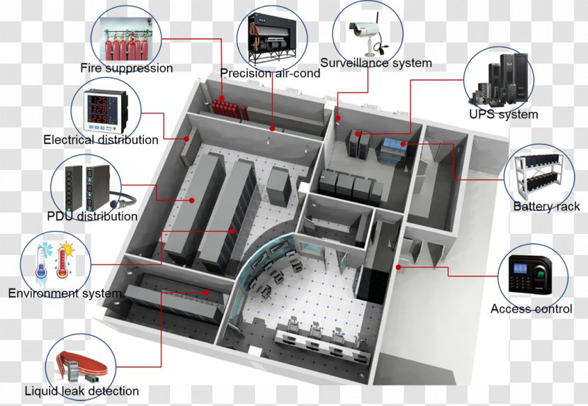 Data Center Cloud Computing System Structured Cabling Transparent PNG