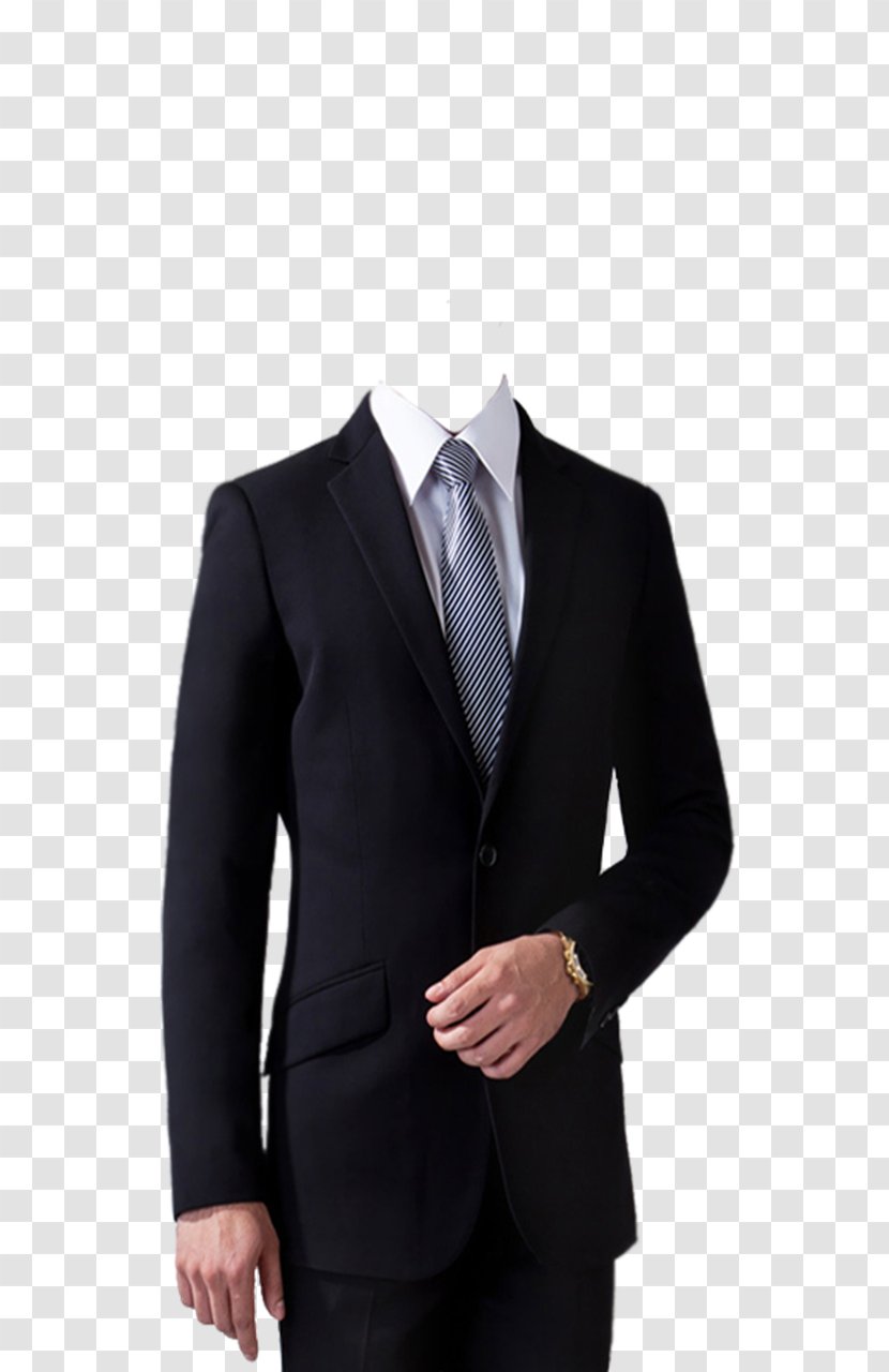 Suit Blazer Formal Wear Outerwear - Button - Women Wearing Hijab Transparent PNG