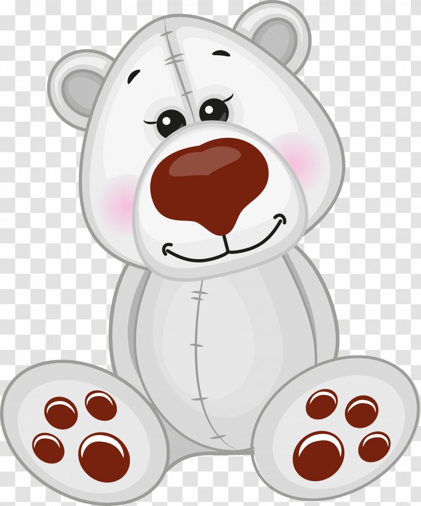 Polar Bear Clip Art - Heart Transparent PNG