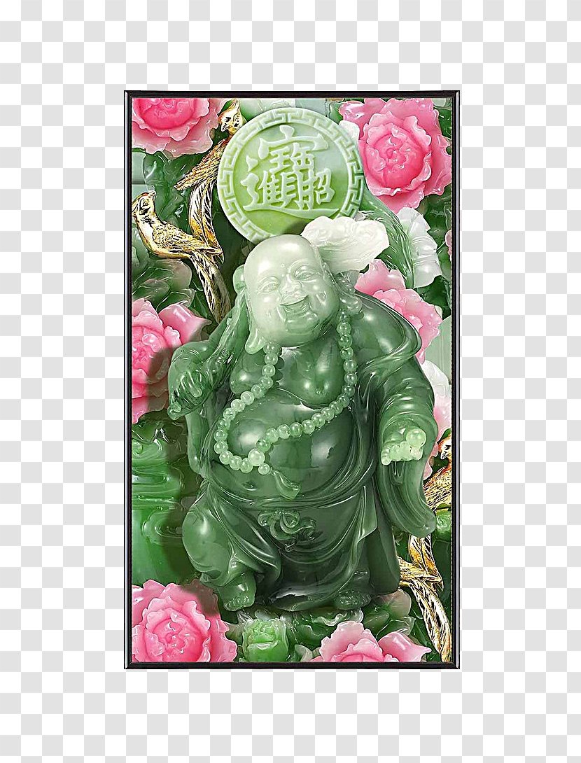 Painting Television - Template - Laughing Buddha Decorative Transparent PNG
