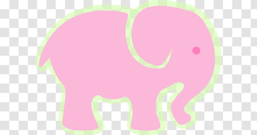 Indian Elephant African Clip Art - Flower - Baby Transparent PNG