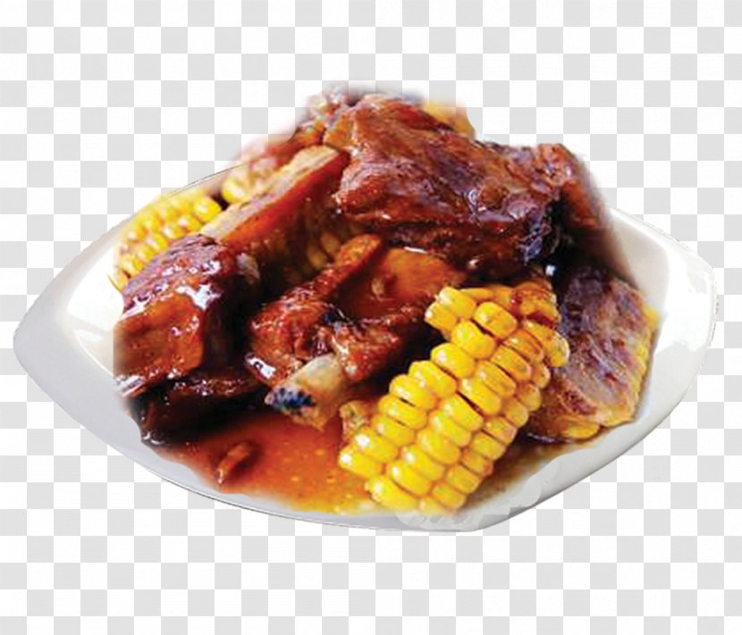 Asado Siu Yuk Buzhenina Recipe Short Ribs - Pork Roast Corn Transparent PNG