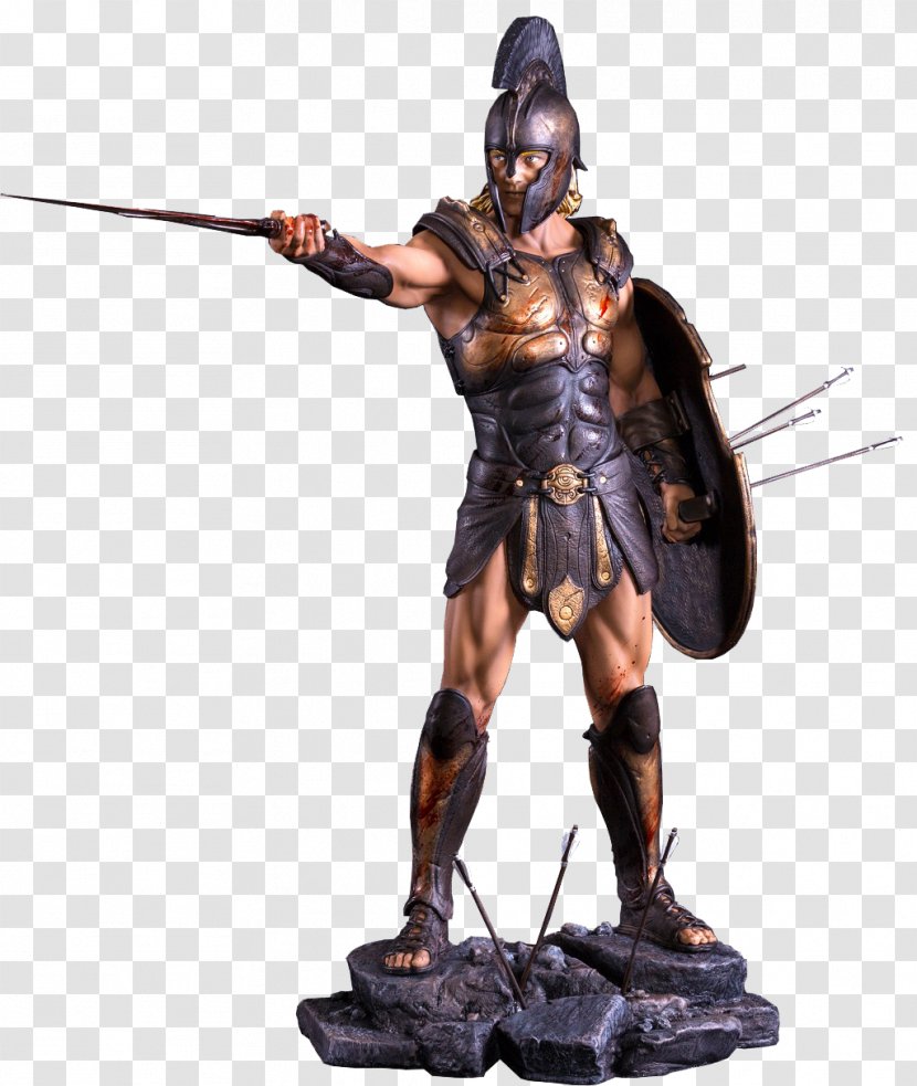 Achilles' Heel Paris Iliad Agamemnon - Action Toy Figures - Statue Transparent PNG