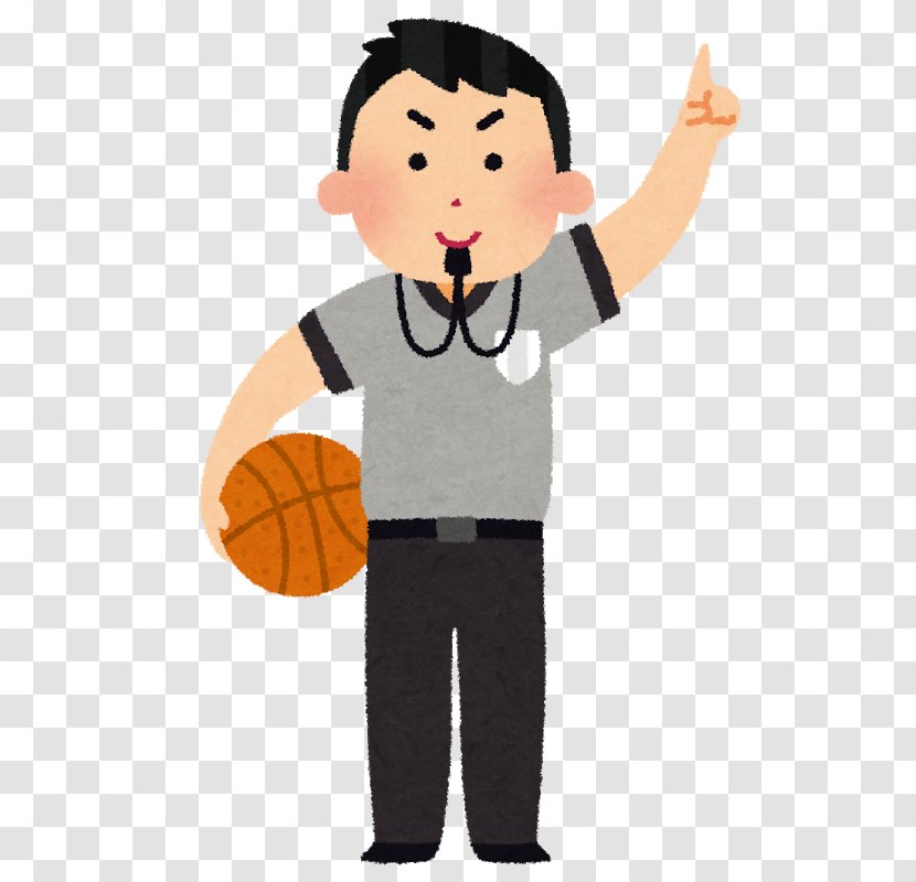 Basketball Referee Personal Foul Free Throw 高等学校 - Official Transparent PNG