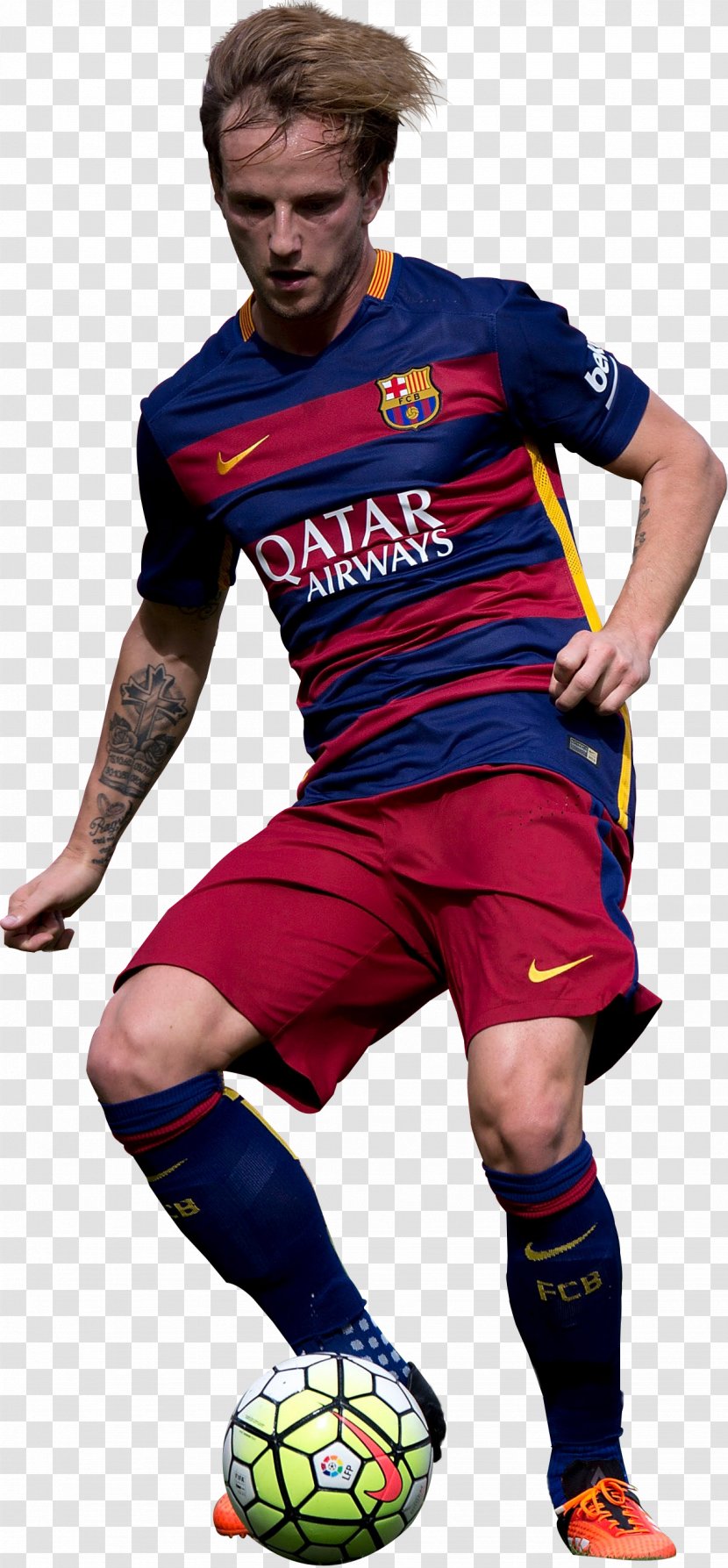 Ivan Rakitić 2015–16 FC Barcelona Season 2016–17 La Liga Jersey - T Shirt - Fc Transparent PNG