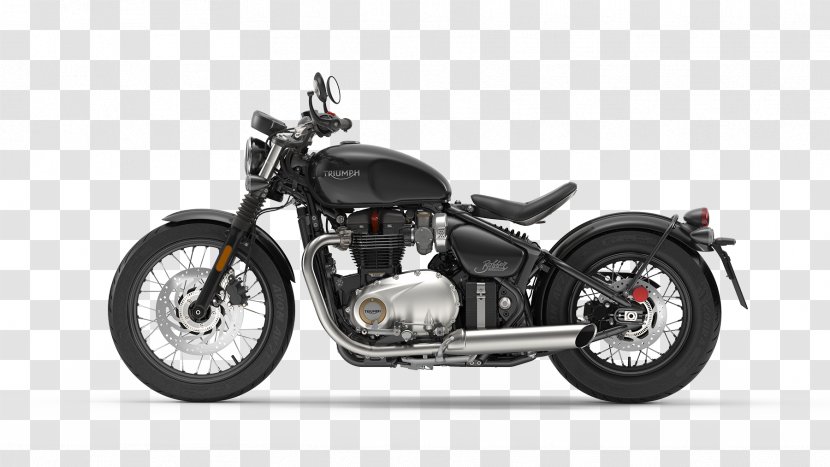 Triumph Bonneville Bobber Motorcycles Ltd Salt Flats - Wheel - Motorcycle Transparent PNG