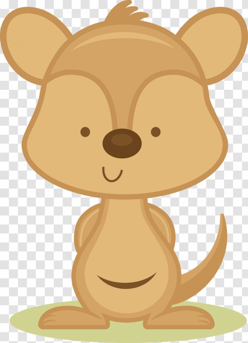 Cuteness Kangaroo Puppy Clip Art - Cartoon Transparent PNG