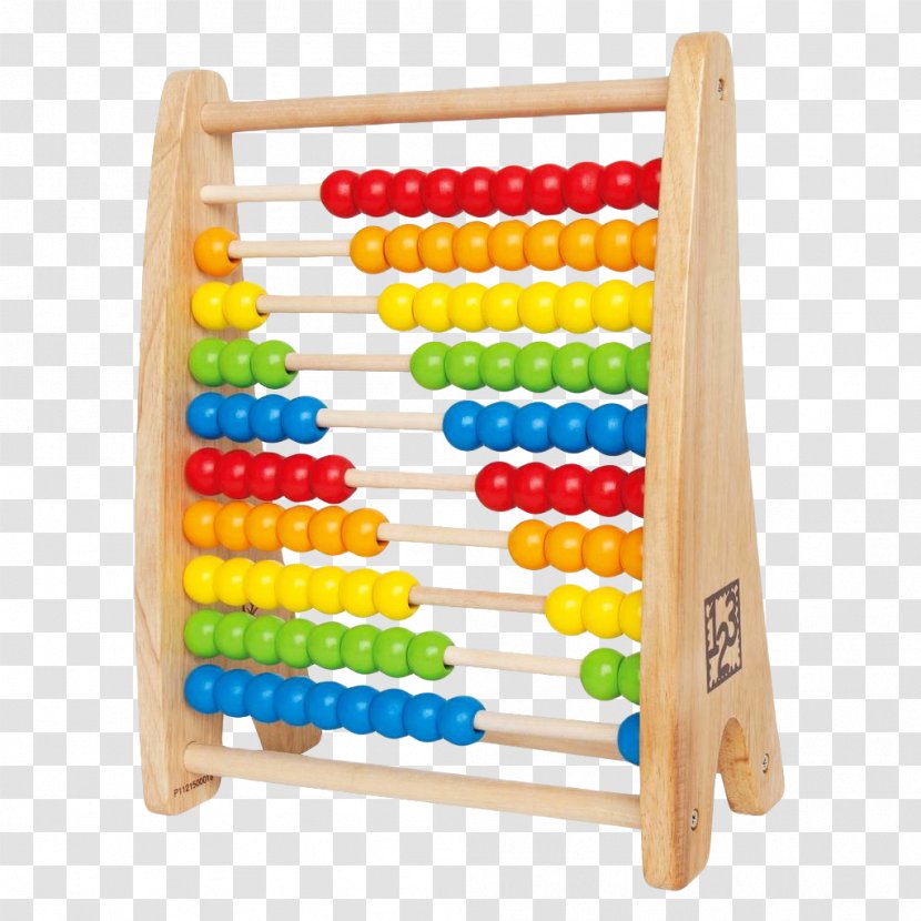 Abacus Bead Counting Rainbow Color - Educational Toy Transparent PNG