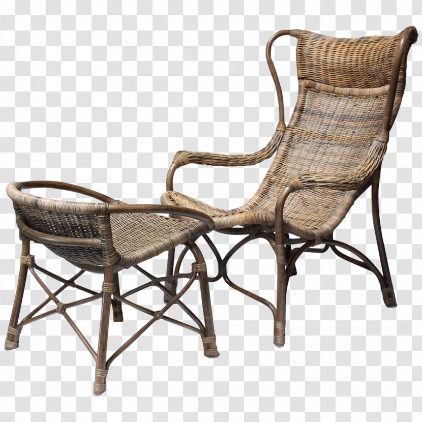 Table Chair Wicker - Outdoor - Rattan Furniture Transparent PNG