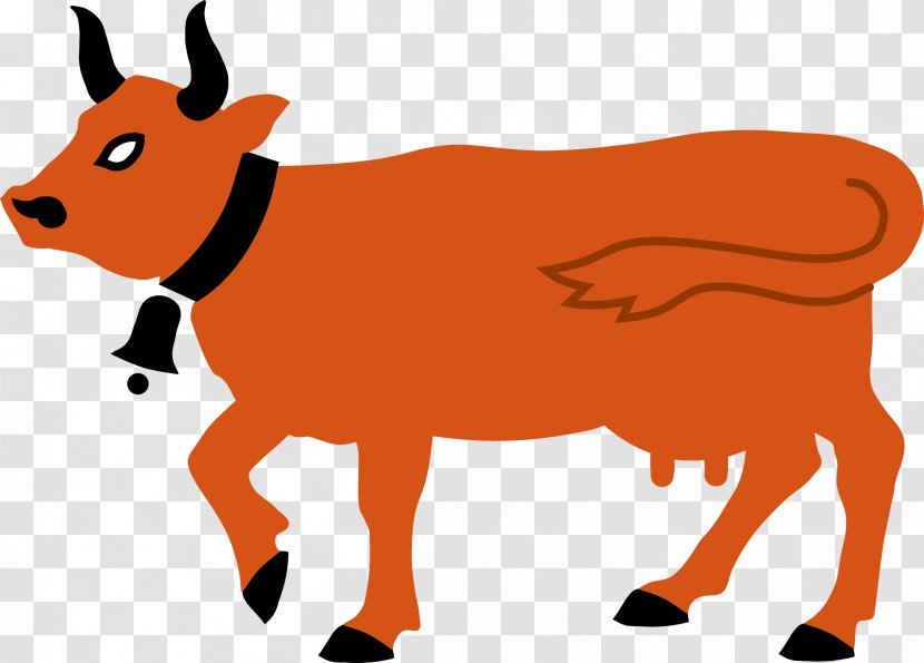 Cattle Ox Goat Clip Art - Horn - Cow Transparent PNG