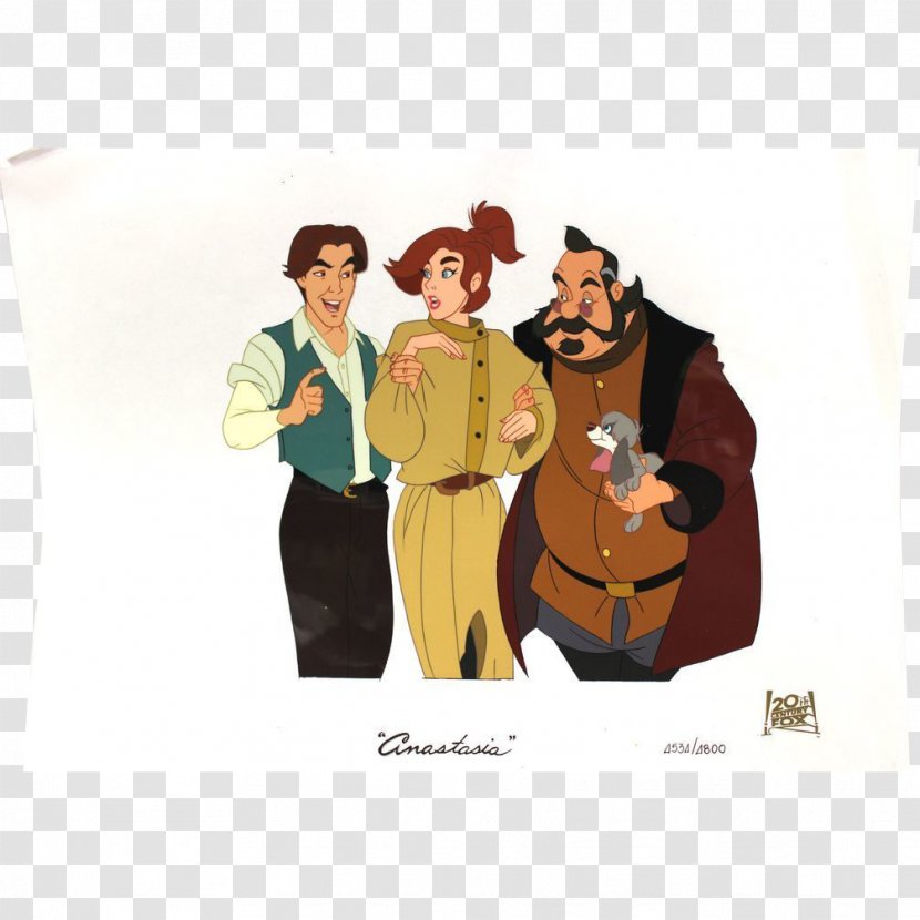 Animation Cel Drawing Animated Cartoon 20th Century Fox - Human Behavior - Anastasia Transparent PNG