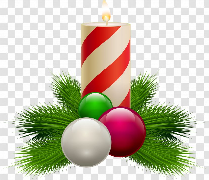 Christmas Candle Clip Art - Birthday - Image Transparent PNG