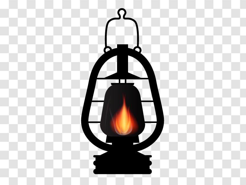 Gas Lighting Lantern Oil Lamp Clip Art - Vector Transparent PNG