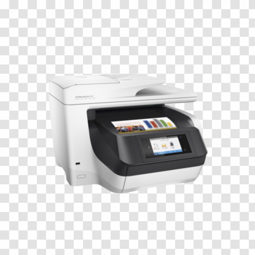 Hewlett-Packard HP Officejet Pro 8720 Multi-function Printer - Color Printing - Hewlett-packard Transparent PNG