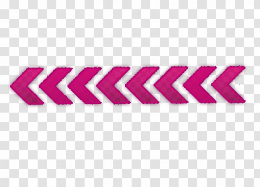 Logo Brand Pink M Font - Line Transparent PNG